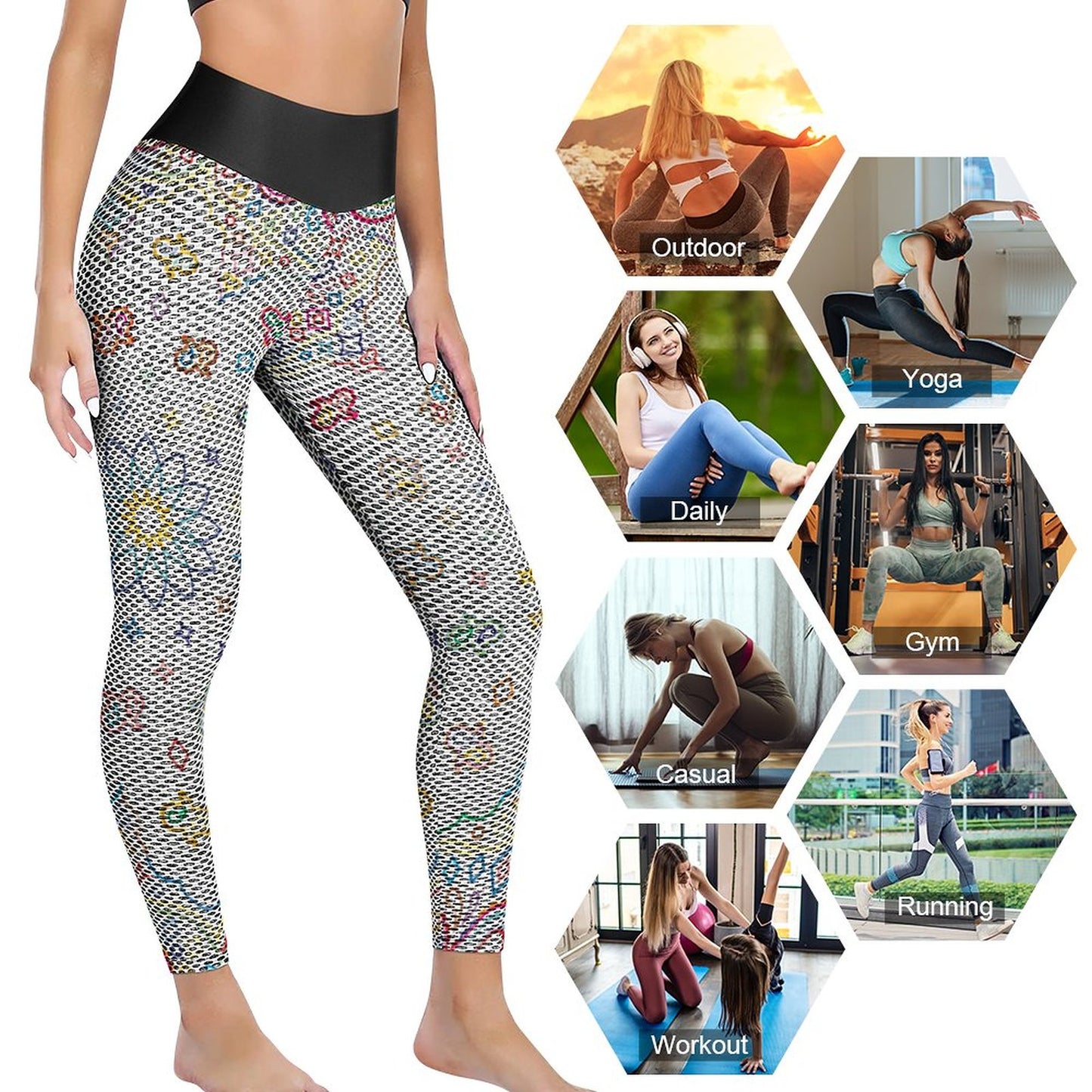 Bandanya. Honeycomb Leggings