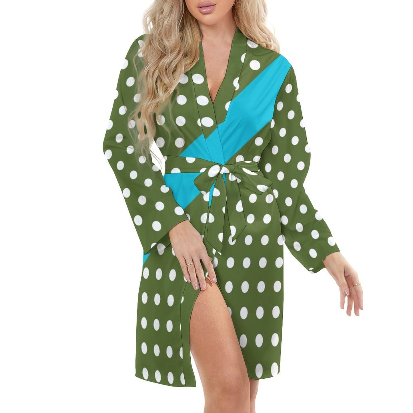 Carter. Long Sleeve Robe Dress