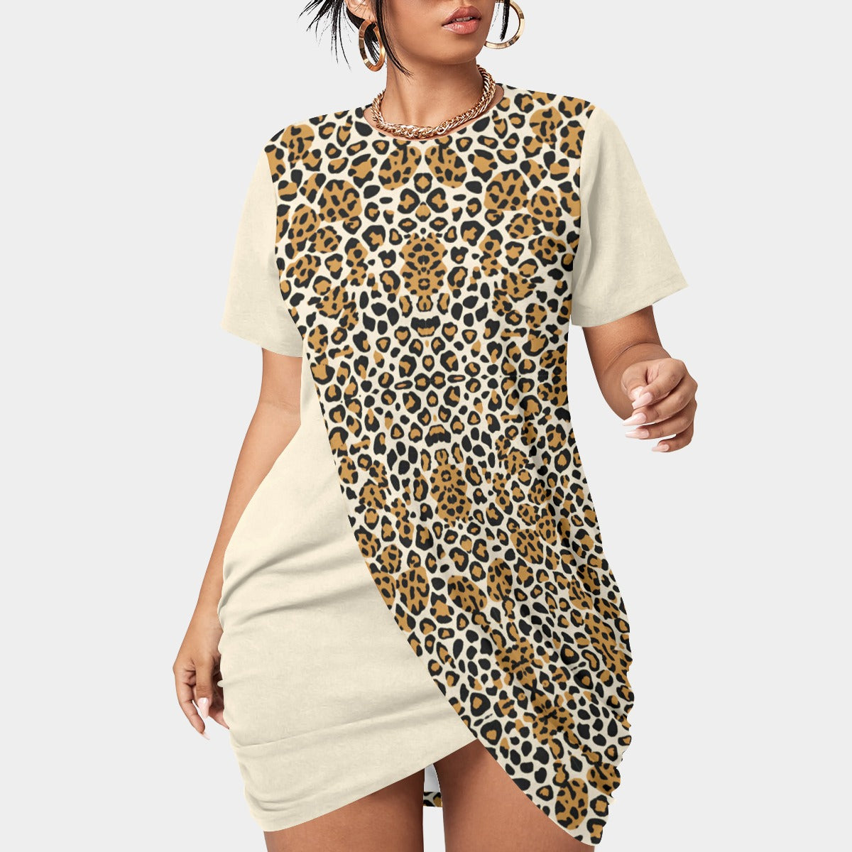 LeaMae. Stacked Hem Dress（Plus Size）