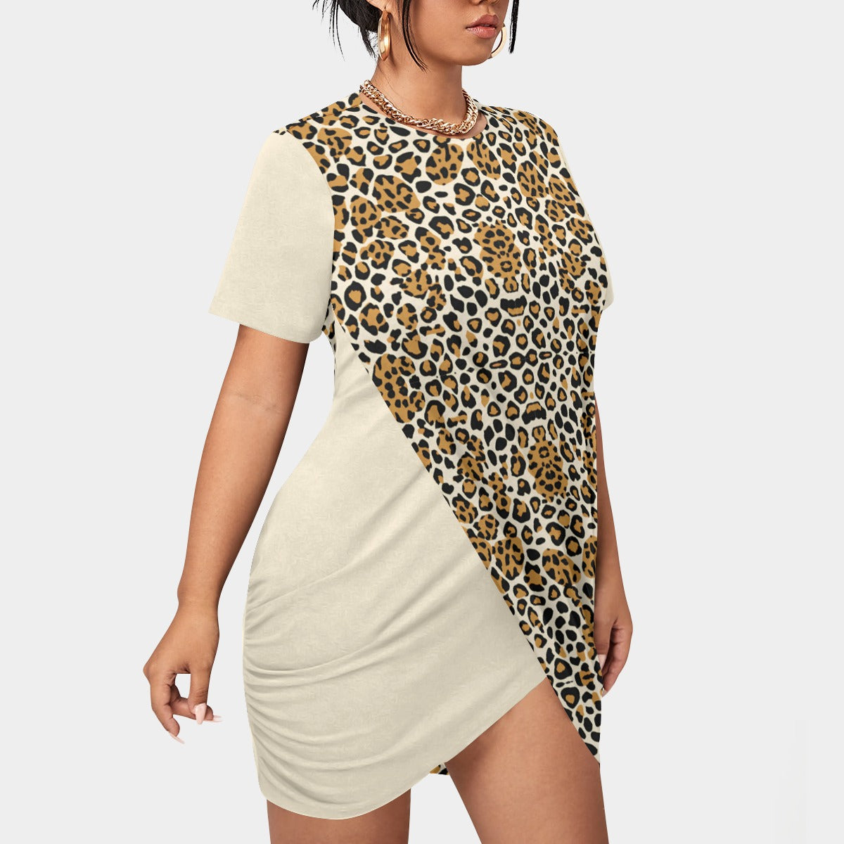 LeaMae. Stacked Hem Dress（Plus Size）