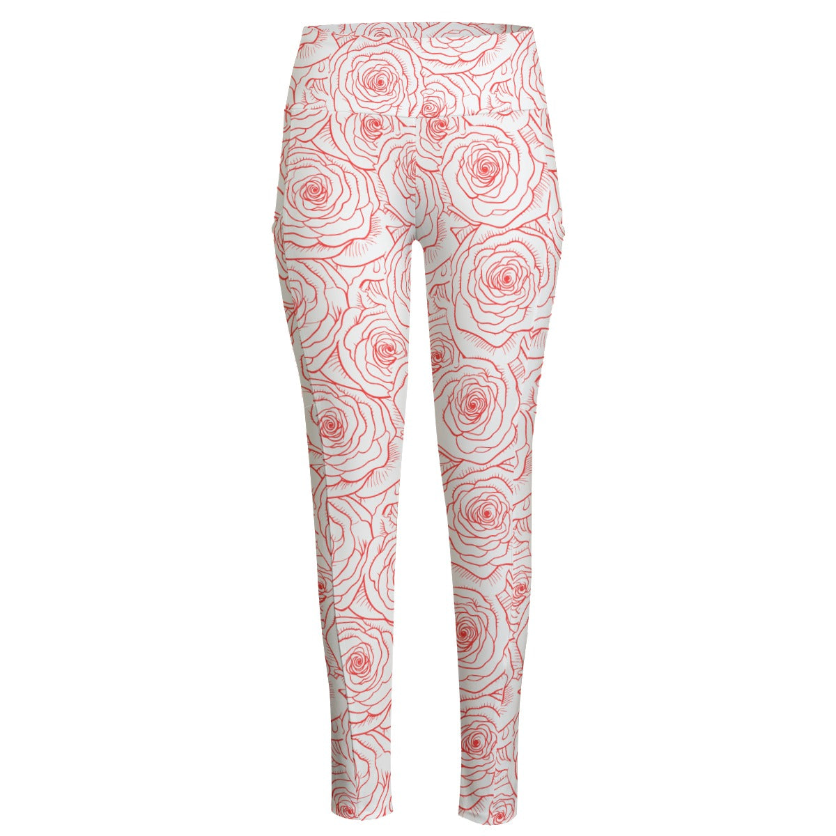 Bundelle. High Waist Leggings With Side Pocket