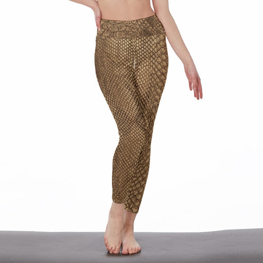 Snake On Me G. Women's High Waist Leggings