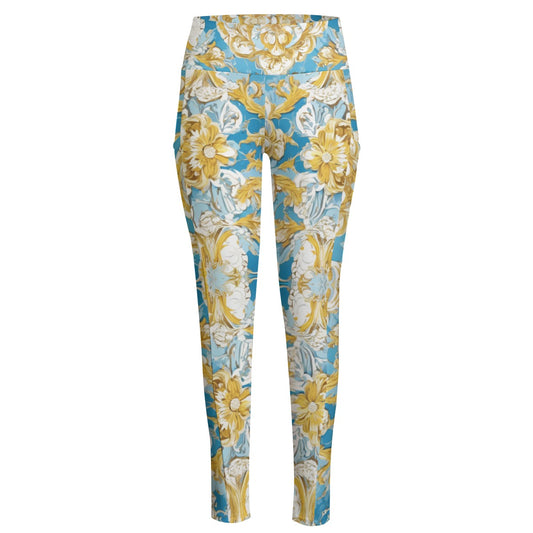 Yelli Lux. High Waist Leggings With Side Pocket