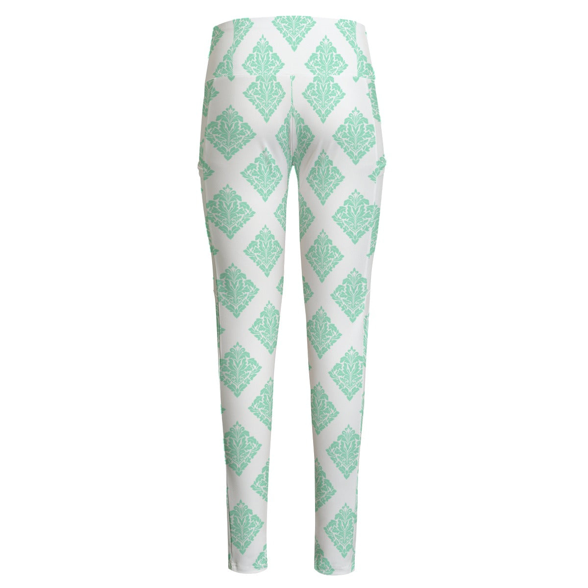 Tealii. High Waist Leggings With Side Pocket