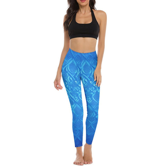 Blu Blue. Leggings