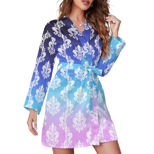 Surree V2. Long Sleeve Robe Dress