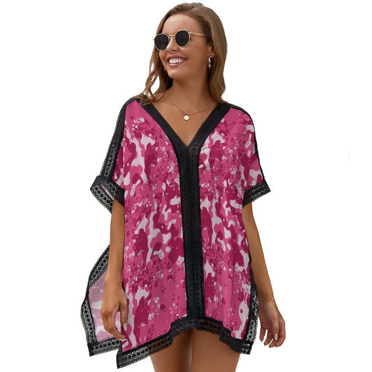 Pink Camo X. Swimsuit Cover-up