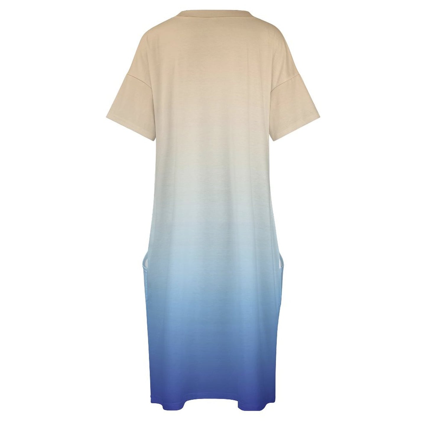 Cambria. V-Neck Baggy Dress