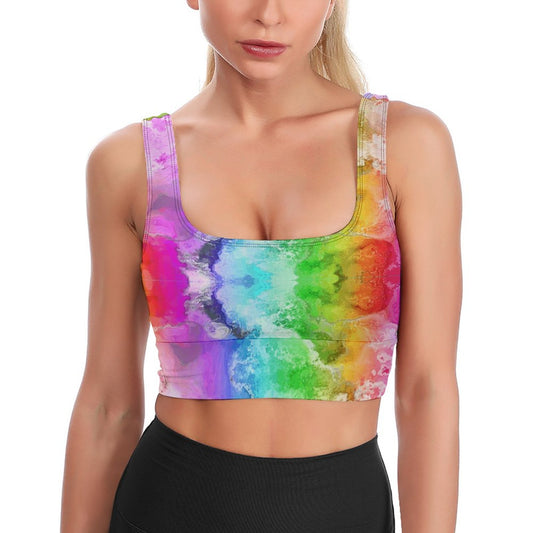 Splish Rain. Sports Bra