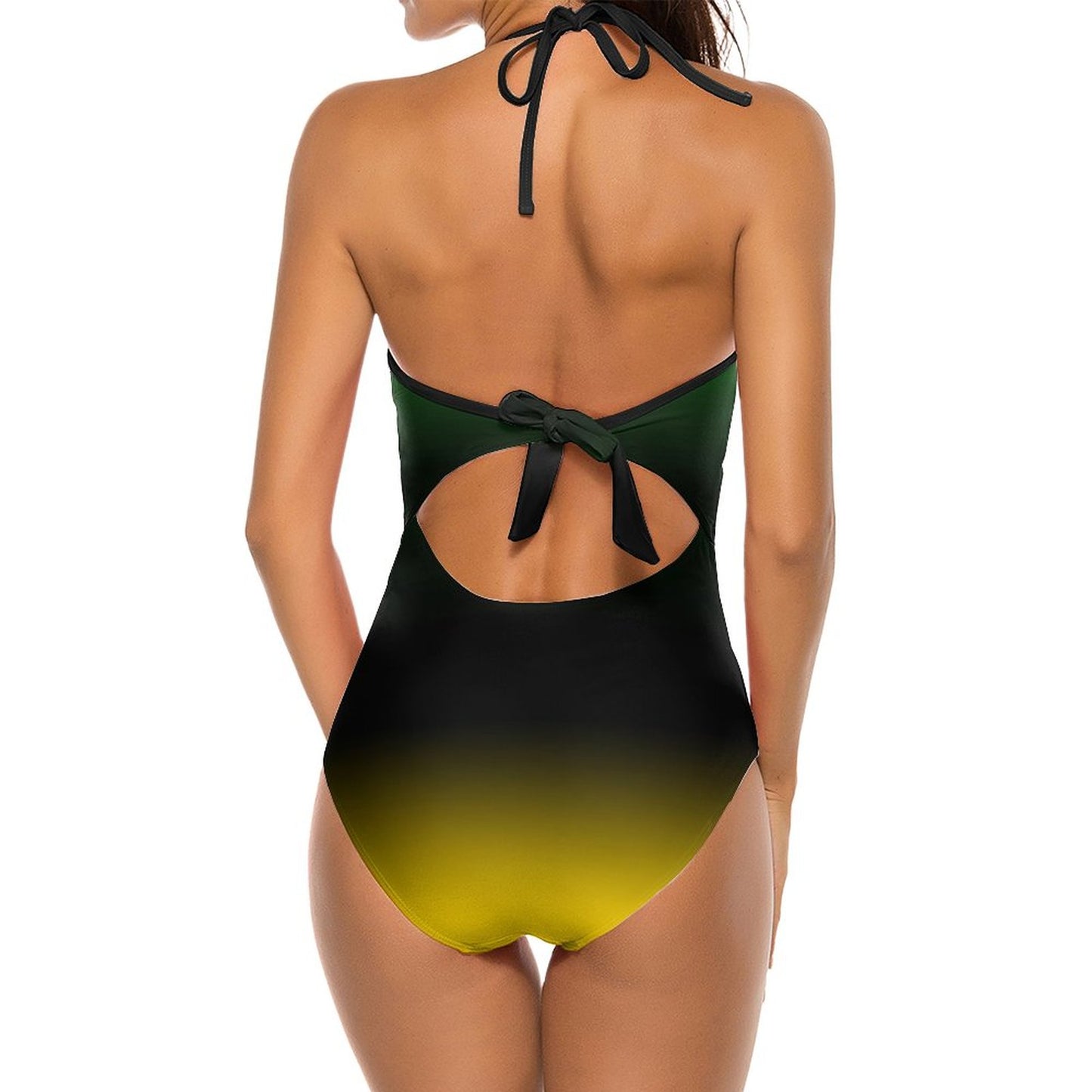 Jam Mae. Halter One-Piece Swimsuit