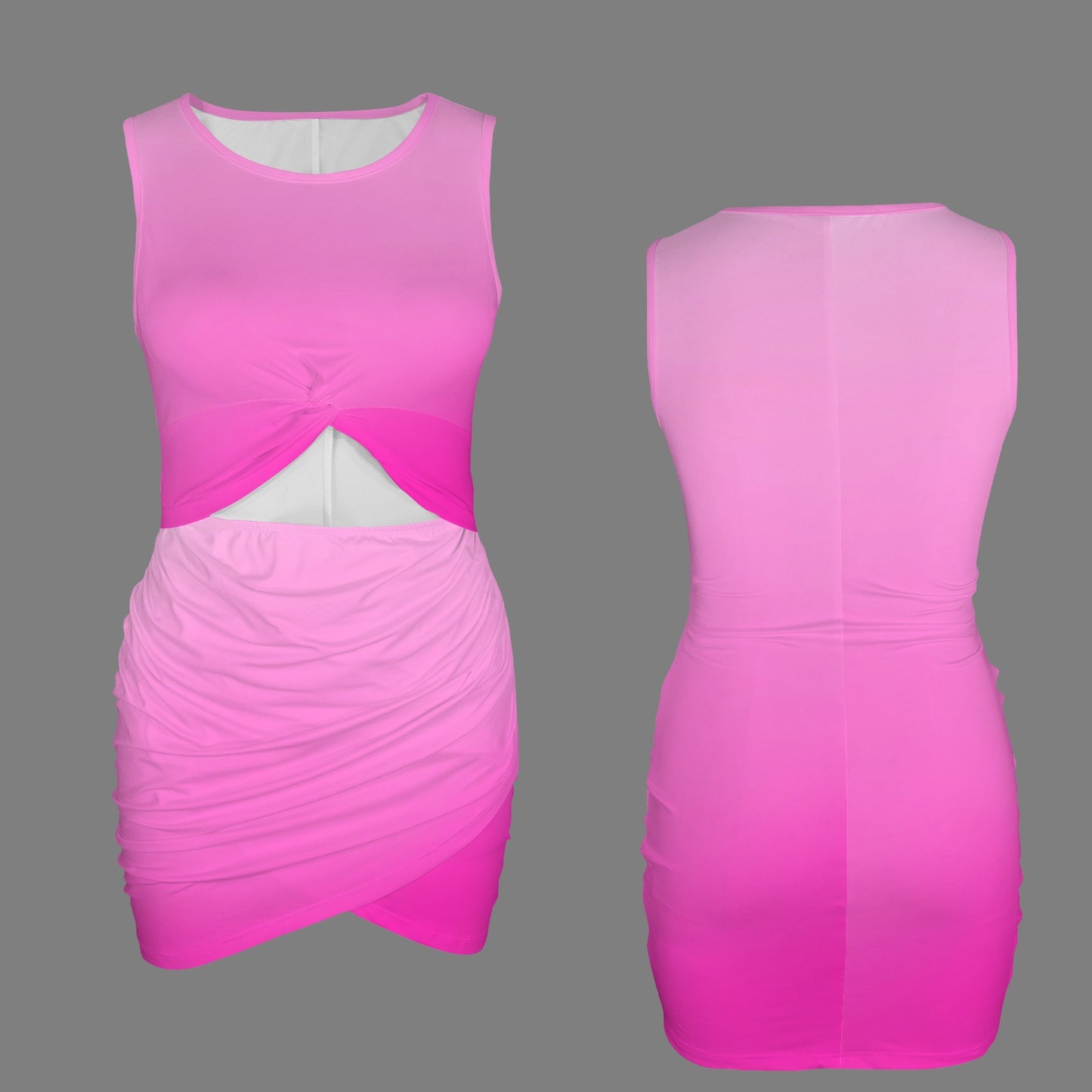 Hot Pinkea. Bodycon Dress