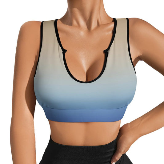 Cambria. Open Sports Bra