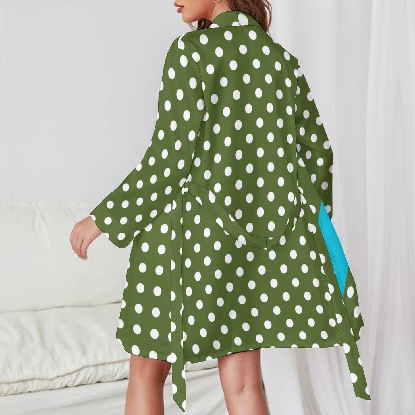 Carter. Long Sleeve Robe Dress