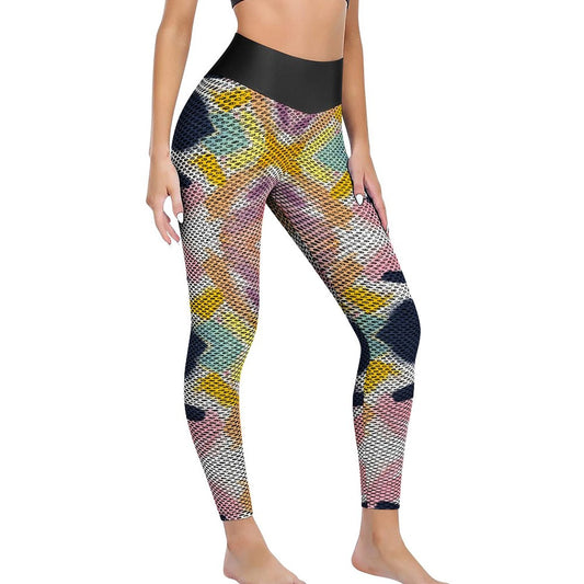 Nova-Flo. Honeycomb Textured Leggings