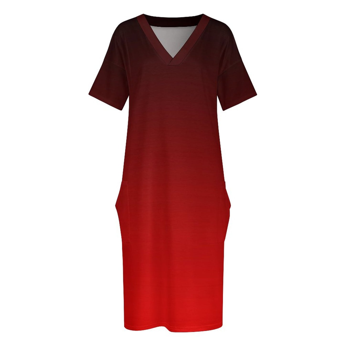 Rediant. V-Neck Baggy Dress