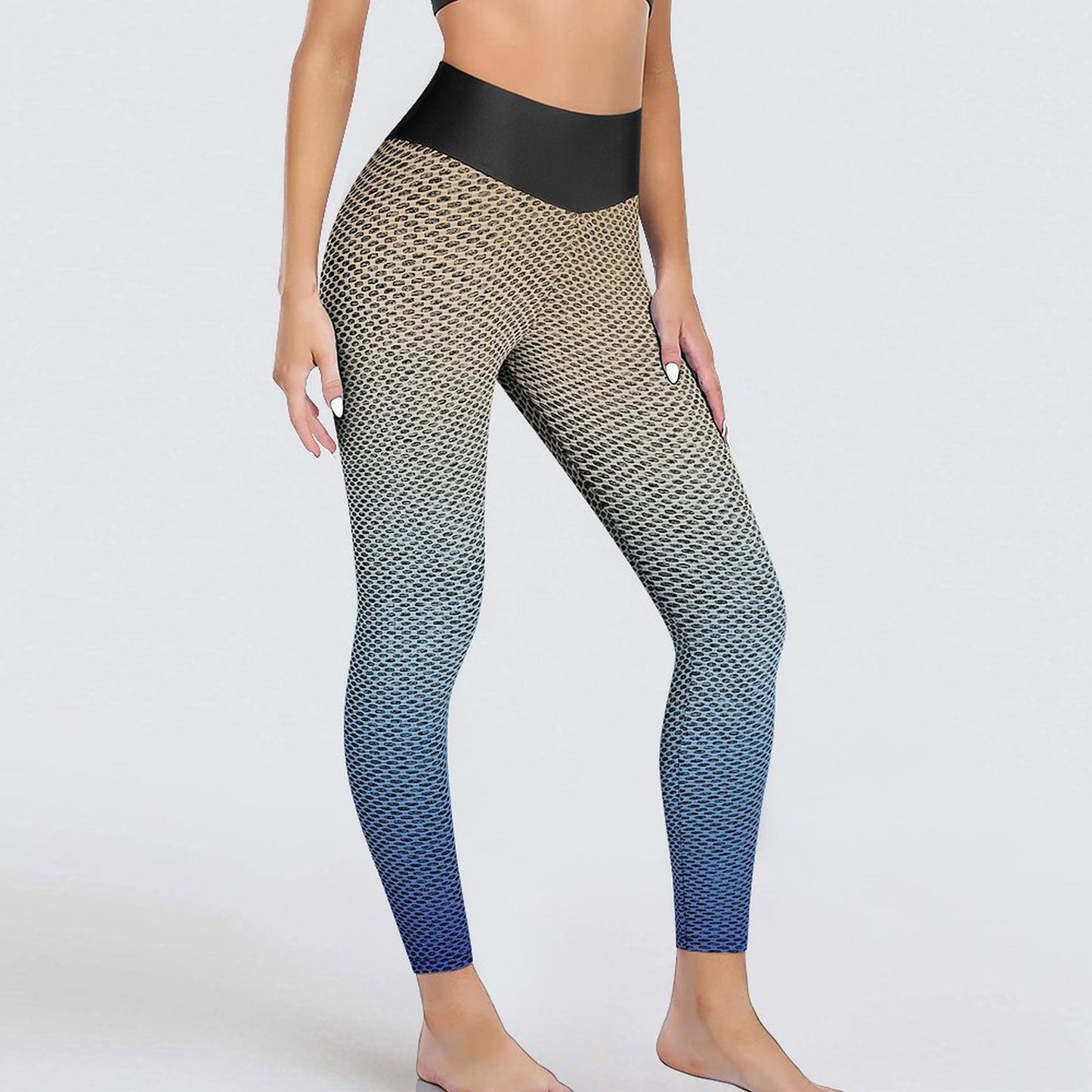 Cambria. Honeycomb Textured Leggings