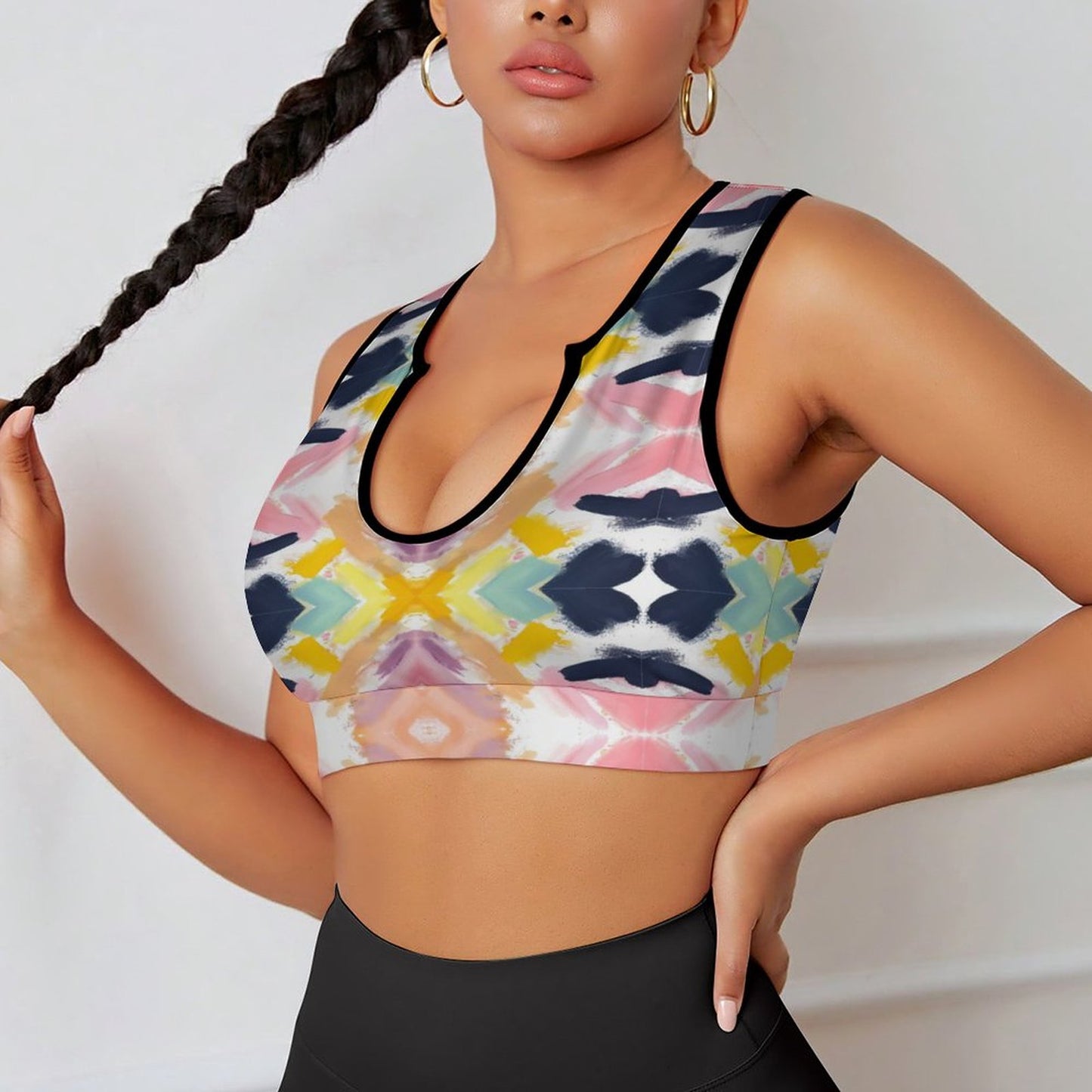 Nova-Flo. Open Sports Bra