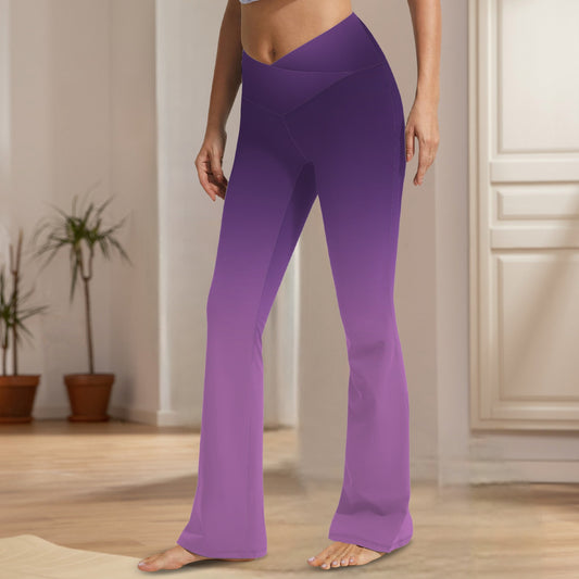 Viovi. High Waist Flared Leggings