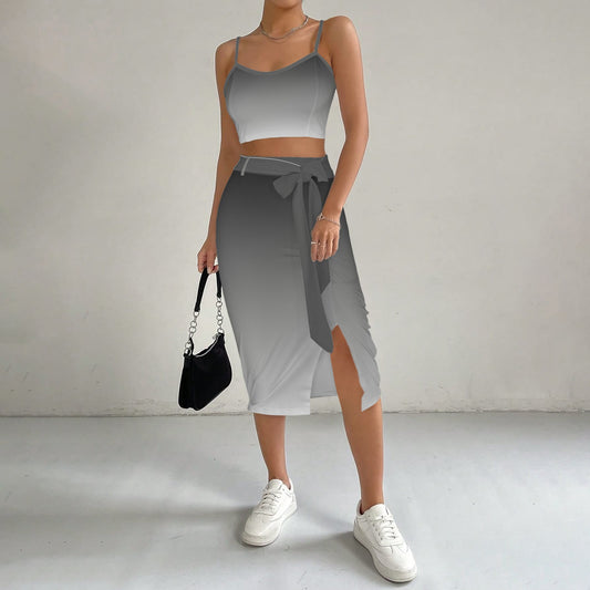 Shades Grey. Skirt Set