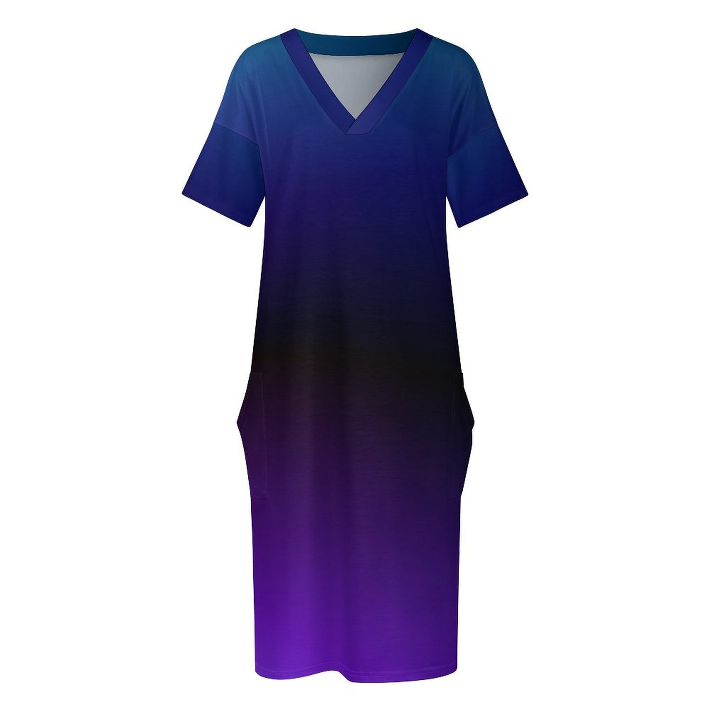 Nite Blu. V-Neck Baggy Dress