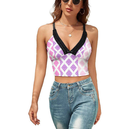 Tri Ink. V-neck Camisole Top