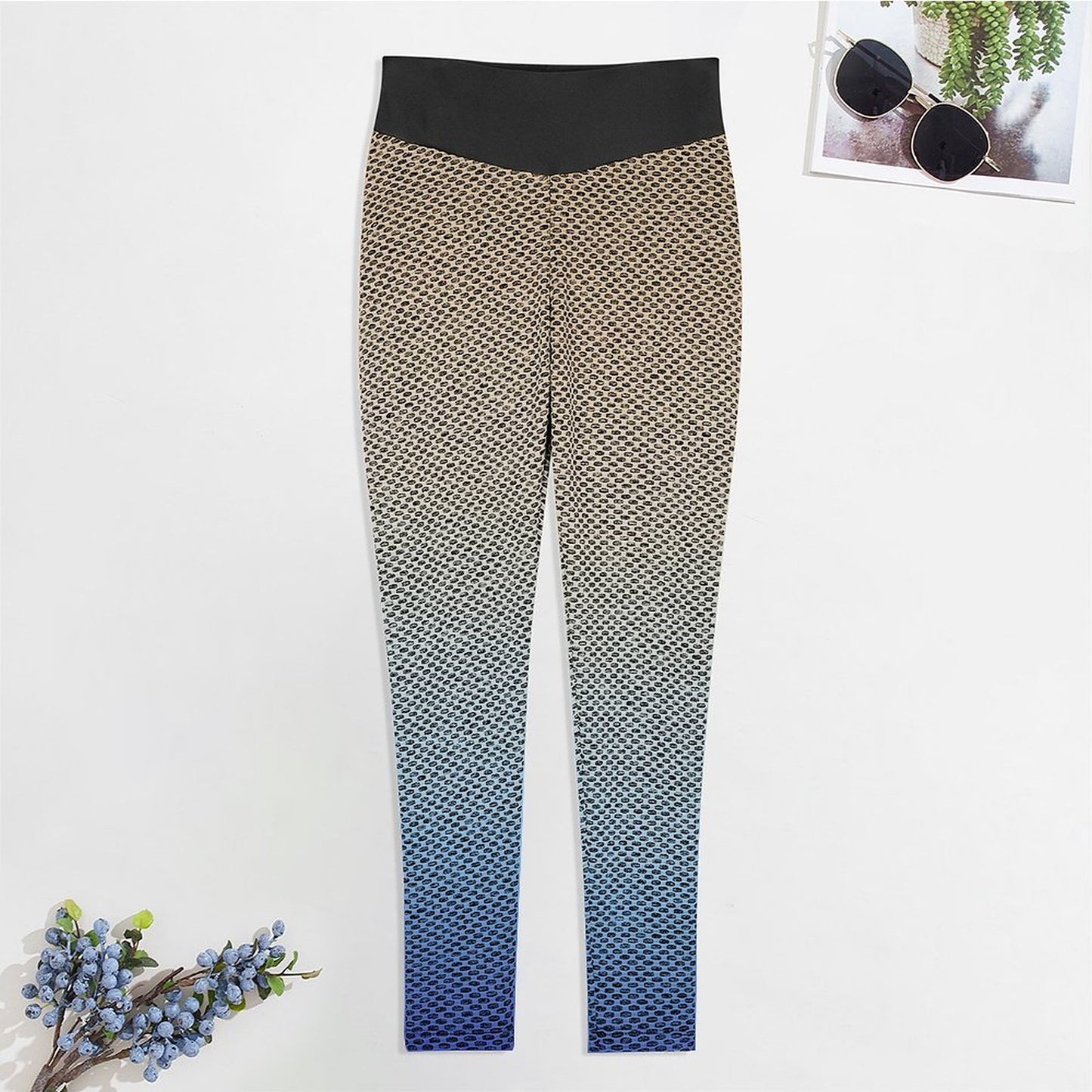 Cambria. Honeycomb Textured Leggings