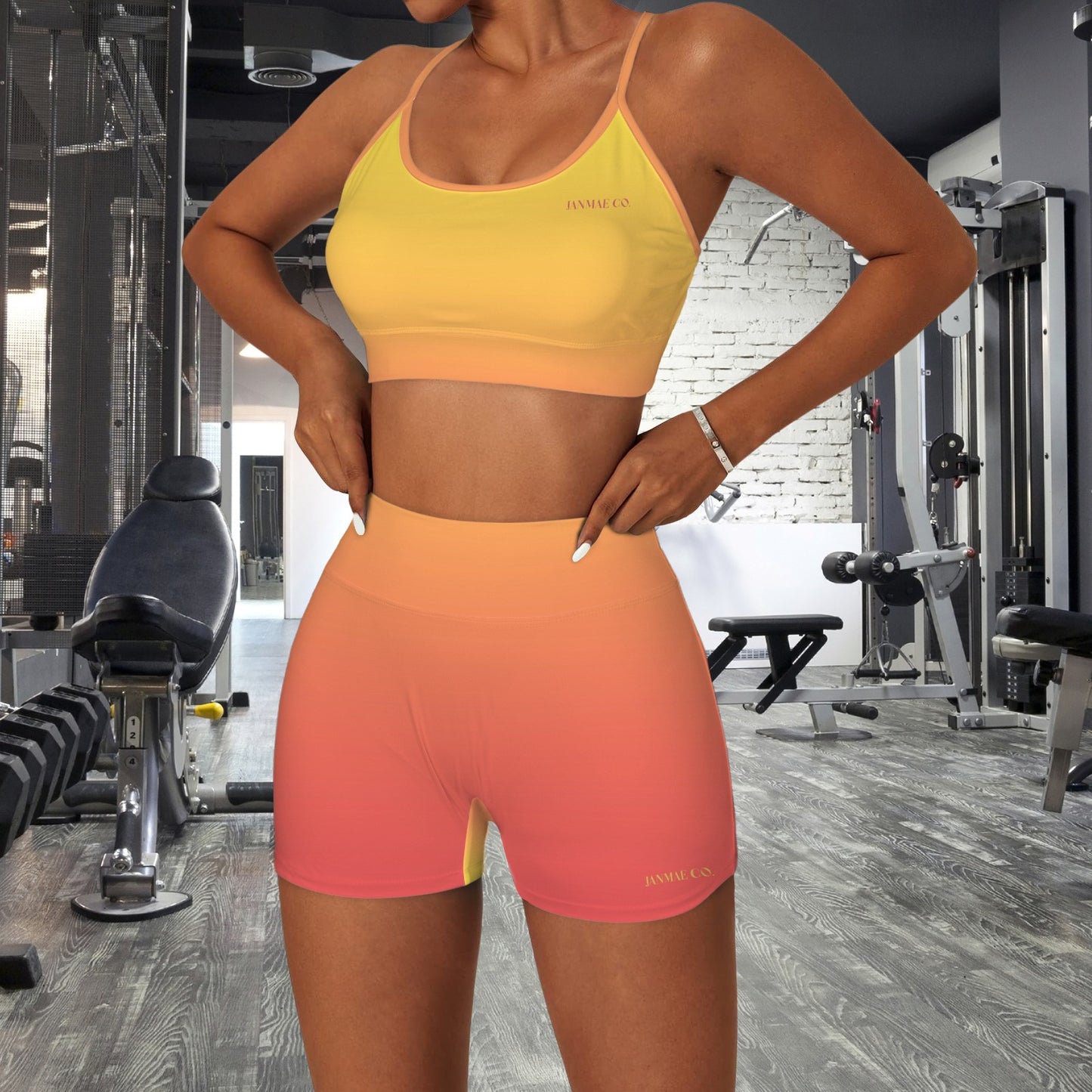 Glow. Yoga Short Set